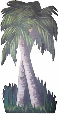 Palm Tree Cut Out (2.4m x 1.2m)