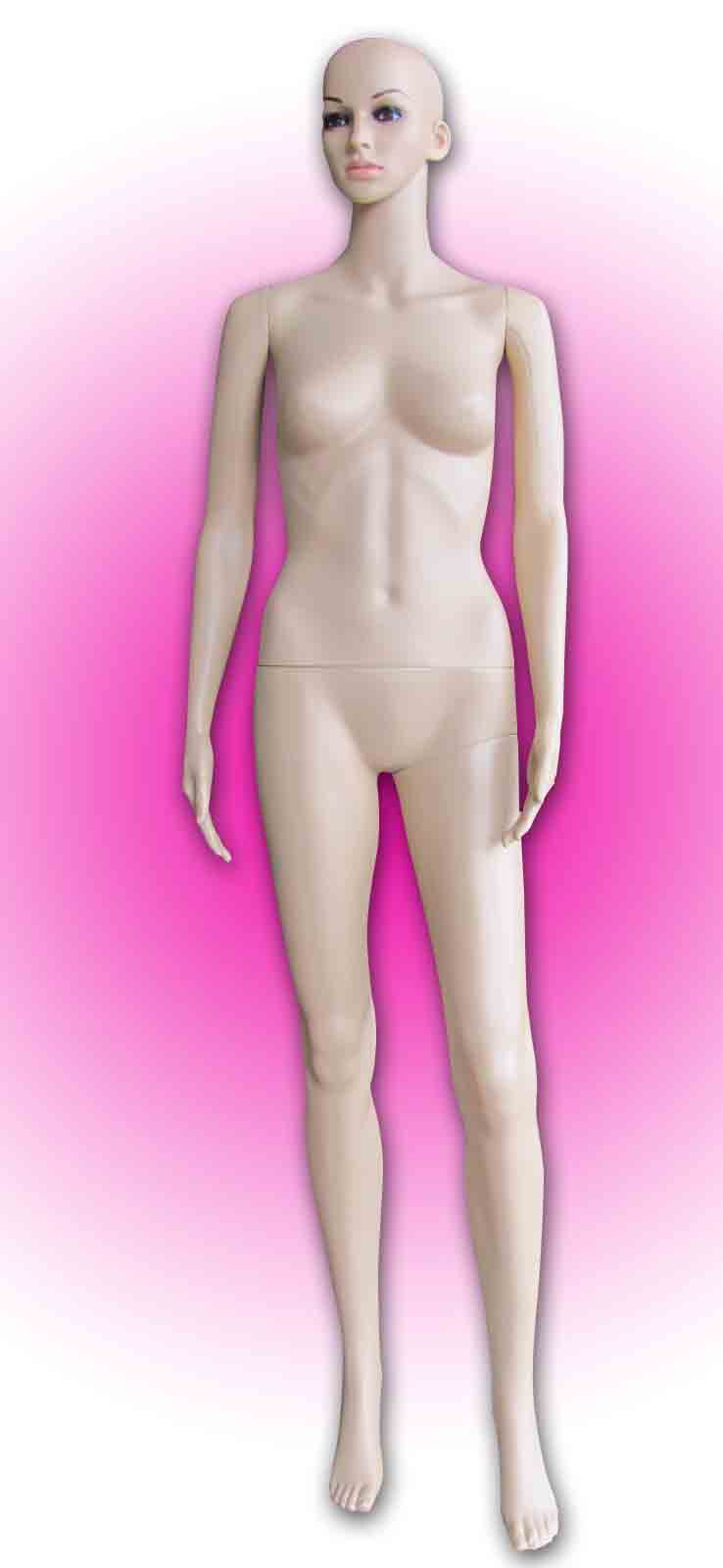 #20 Female Mannequin full plastic (H:1.6)