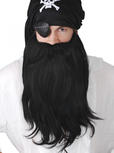 Pirate Beard Jumbo Black