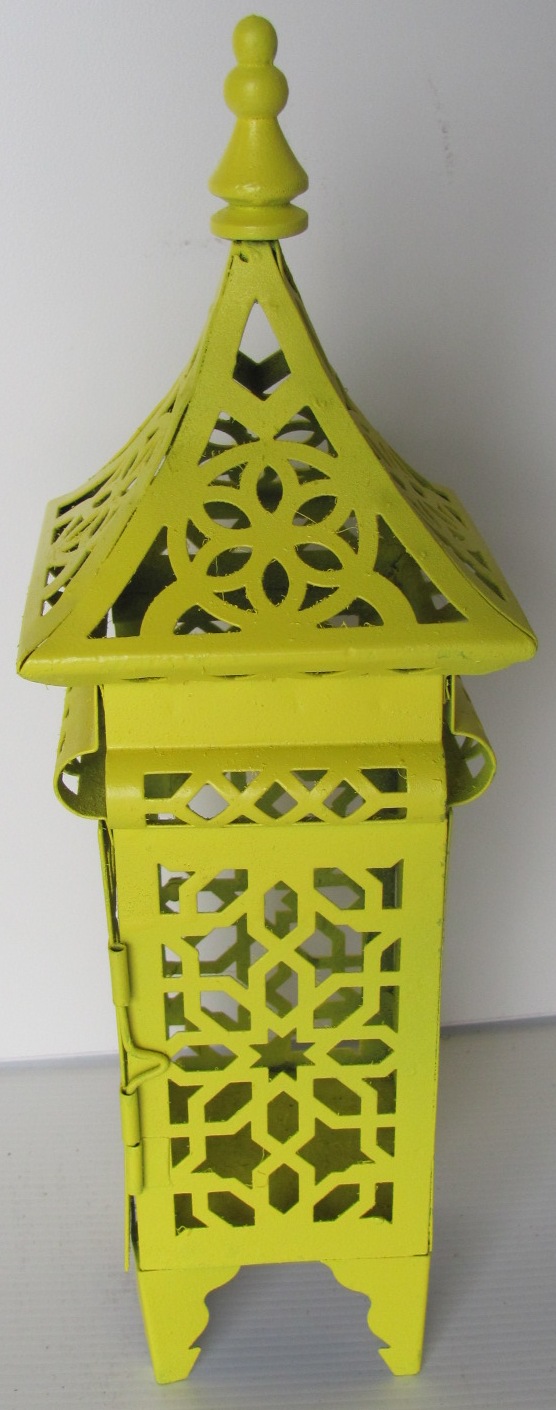 Day of the dead lantern Yellow