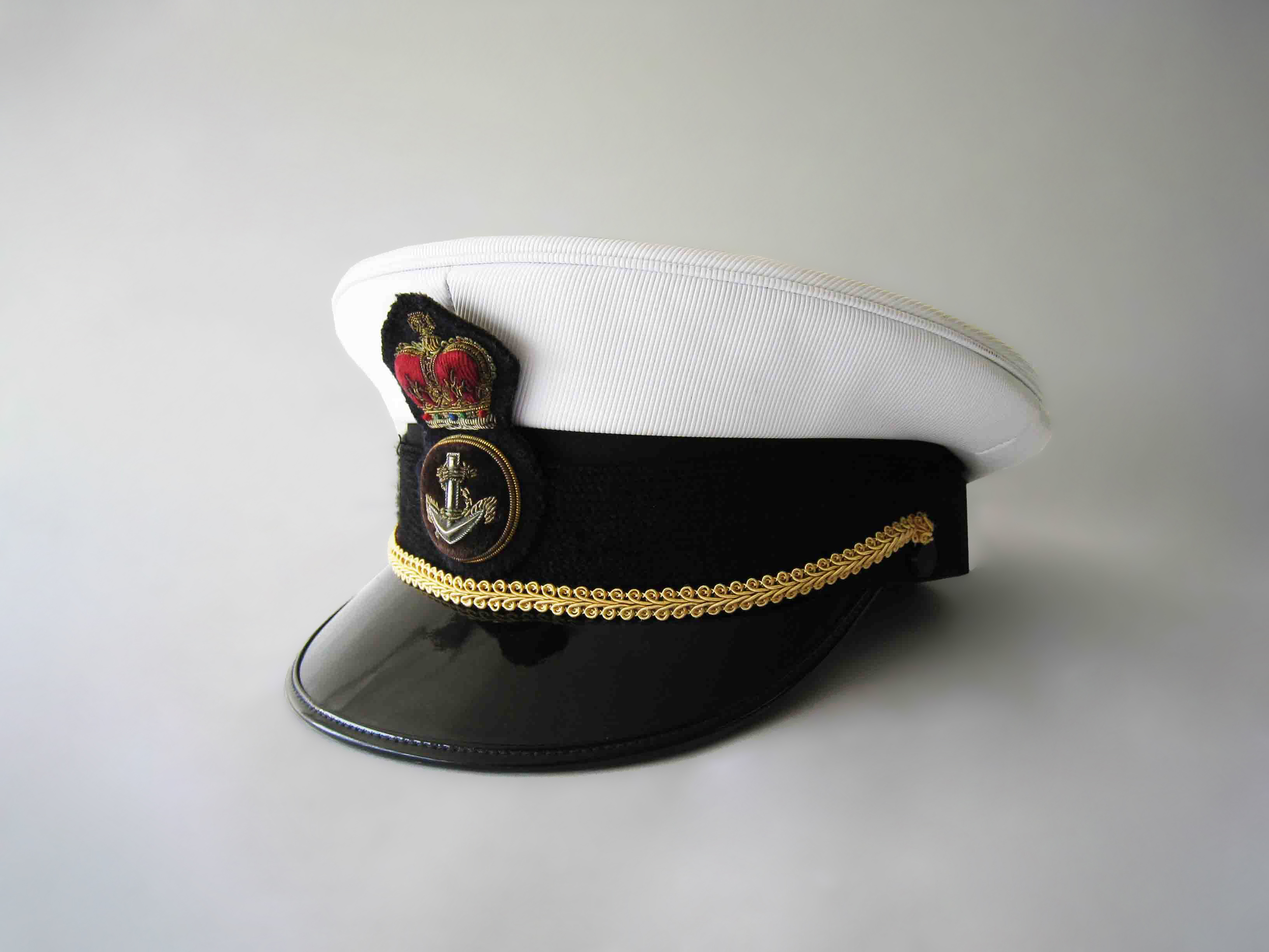 costume navy hat